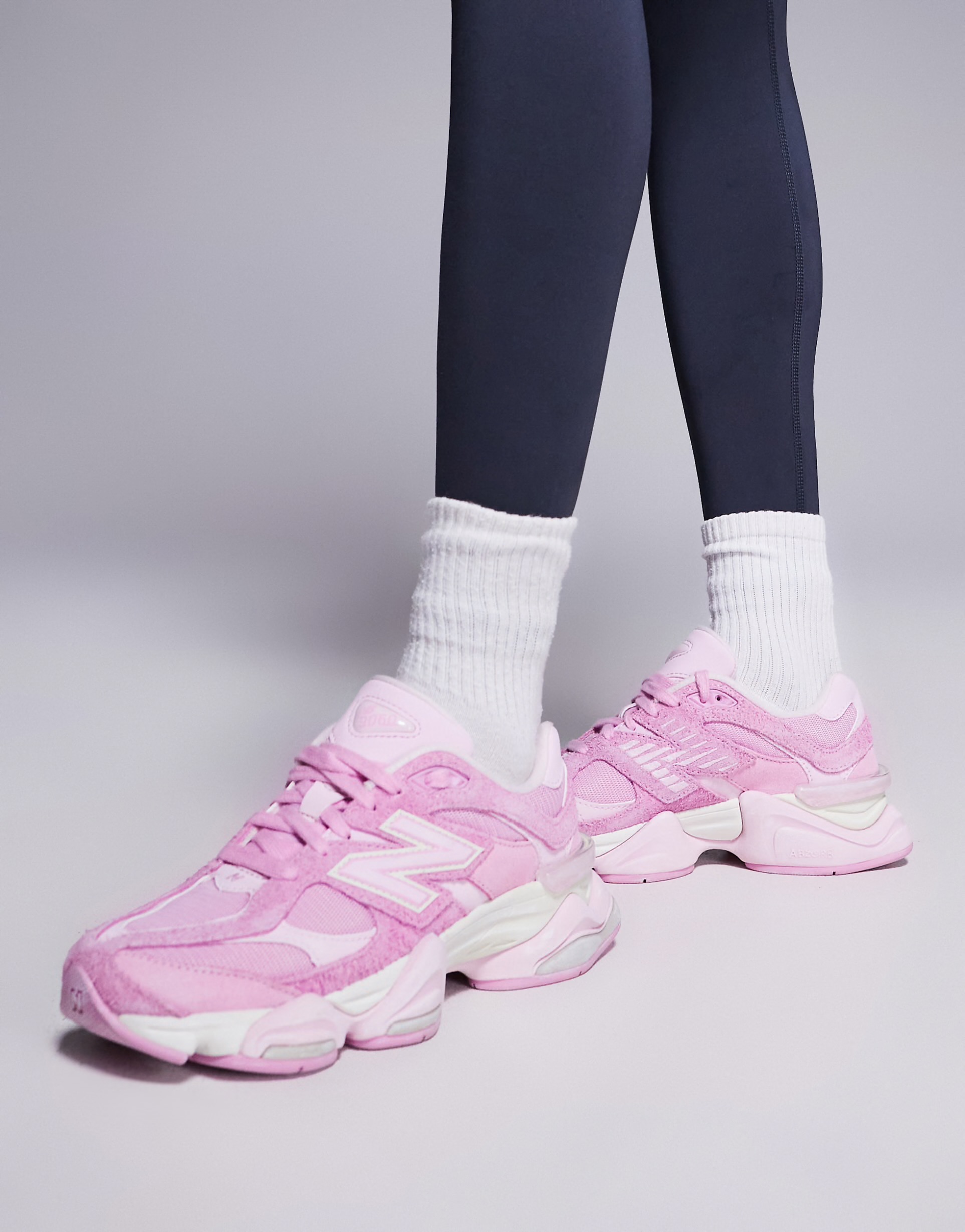 New Balance 9060 overdye trainers in pink