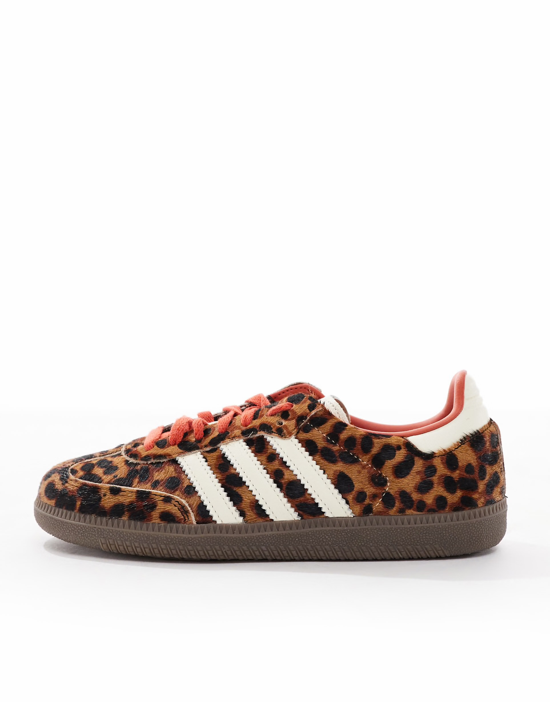 adidas Originals Samba trainers in leopard print