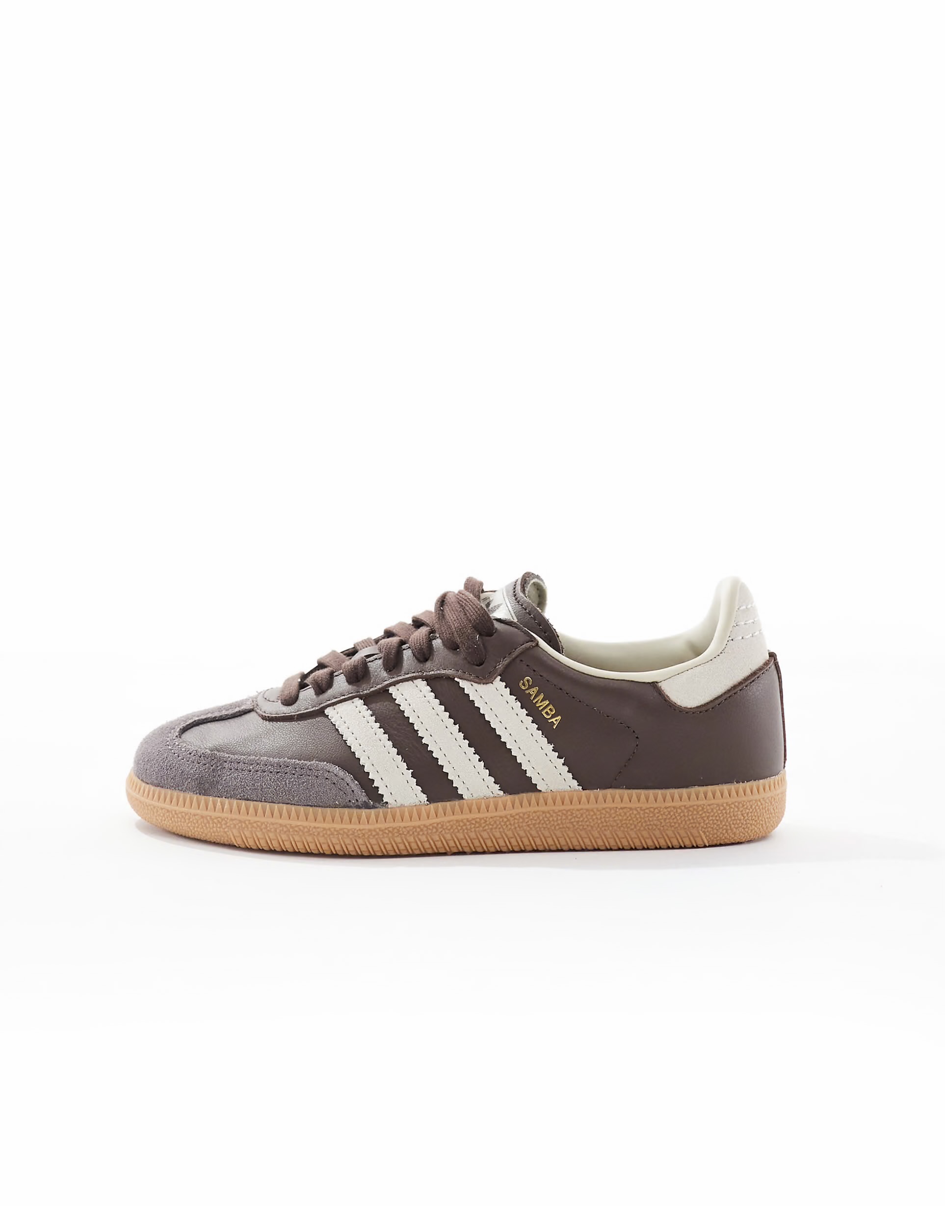 adidas Originals Samba OG trainers in brown